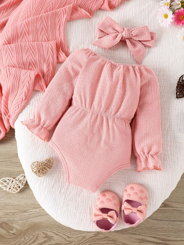 Baby  Spring and Autumn Baby Two-piece Set