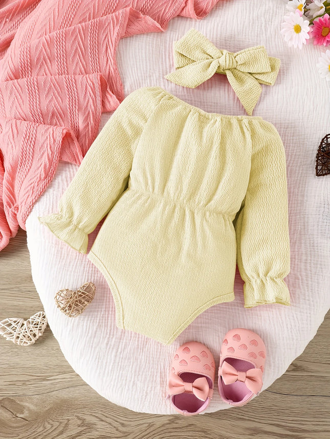 Baby  Spring and Autumn Baby Two-piece Set