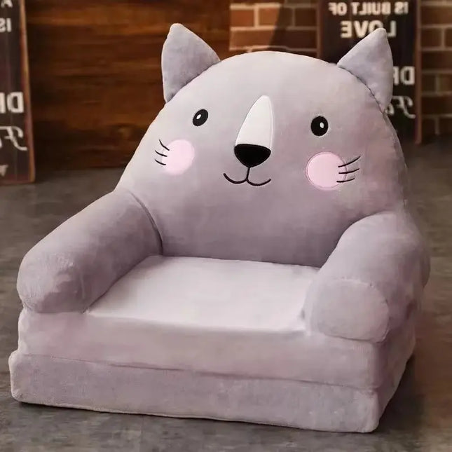 Sofas Children Sofa Cute Cartoon Lazy Folding Small Sofa Bed Girl Princess Baby Toddler Dual-purpose Child Seat  Sofas Princess